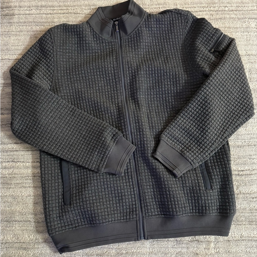 Men’s Bugatchi Waffle Front Performance Jacket. G… - image 1